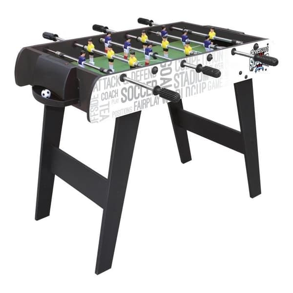 Bordsfotboll för barn - DEVESSPORT - Stadium - Svart - 91 x 51 x 73,5 mm - Från 6 år