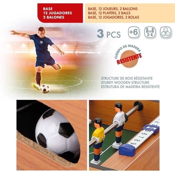 CB-spel Fotbollsbord i trä