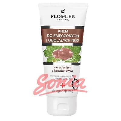 FLOSLEK series of hands and feet care cream for tired and aching legs