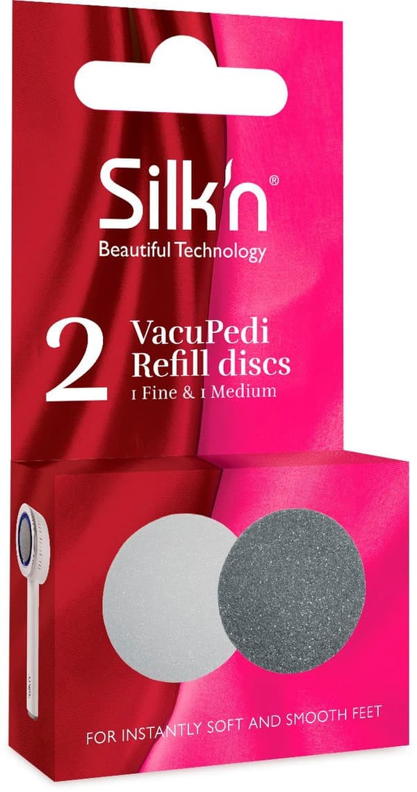 Silkn VacuPedi refill soft&medium VPR2PEUSM001