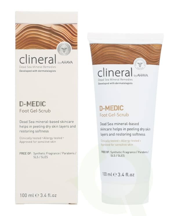 Ahava Clineral D-MEDIC Foot Gel-Scrub 100 ml