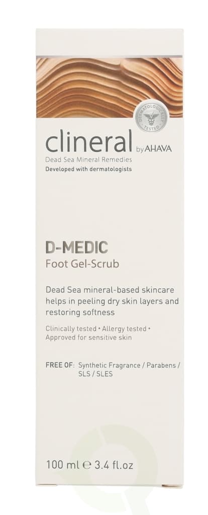 Ahava Clineral D-MEDIC Foot Gel-Scrub 100 ml