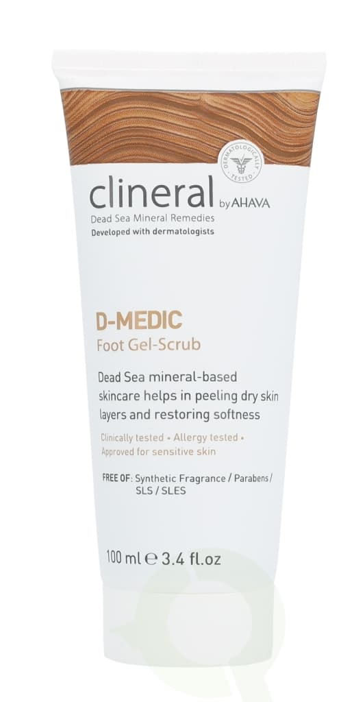 Ahava Clineral D-MEDIC Foot Gel-Scrub 100 ml