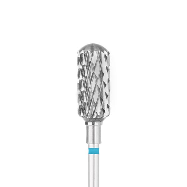 Sintratusta kovametallista valmistettu Exo pro -leikkuri, pyöristetty sylinteri. 6,0 mm paksu