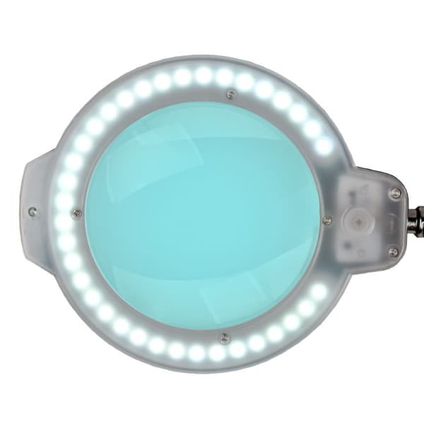 Glow Moonlight 8012/5' musta LED-suurennuslamppu pöytätasolle