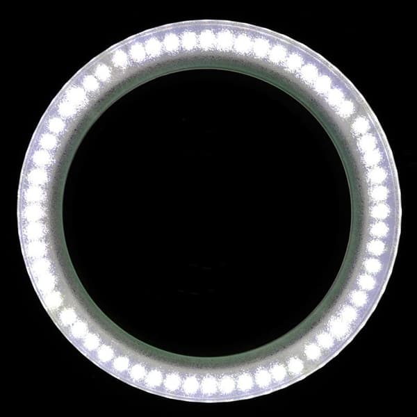 Elegante 6014 60 LED 5D forstørrelsesglas lampe til bordplade
