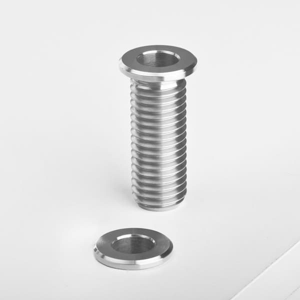 Rörförstoringsglashållare inox