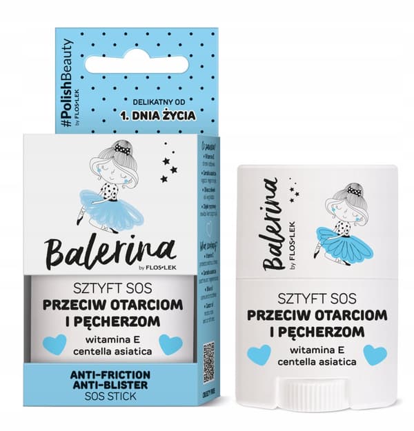 Ballerina Stick SOS mod hudafskrabninger og vabler vit. E. centella asiatica 20g
