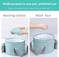 Miniatyrbillede 3 af 7: Lollanda Foldable Foot Bath - Badekar til fodspa og fodpleje, bærbart til hjemmet, rejser, camping og udendørs brug