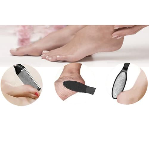 Elektrisk fodfil og pedicure sæt | 6 ruller