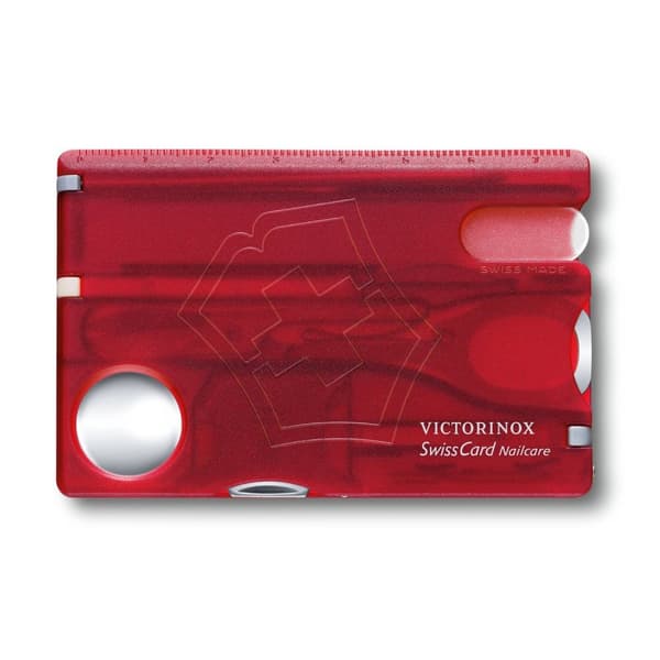 VICTORINOX SWISSCARD NAILCARE CLASSIC black, nagelfil, nagelsax