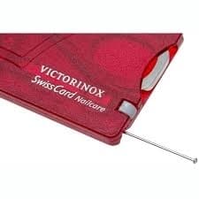 VICTORINOX SWISSCARD NAILCARE CLASSIC black, nagelfil, nagelsax