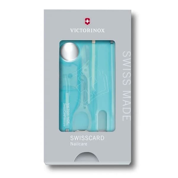 VICTORINOX SWISSCARD NAILCARE CLASSIC black, nagelfil, nagelsax