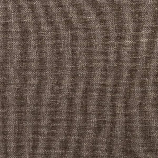 vidaXL Fotpall taupe 45x29,5x35 cm tyg