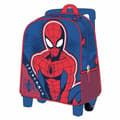Miniatyrbild 1 av 5: Skolryggsäck 3D med hjul Spider-Man