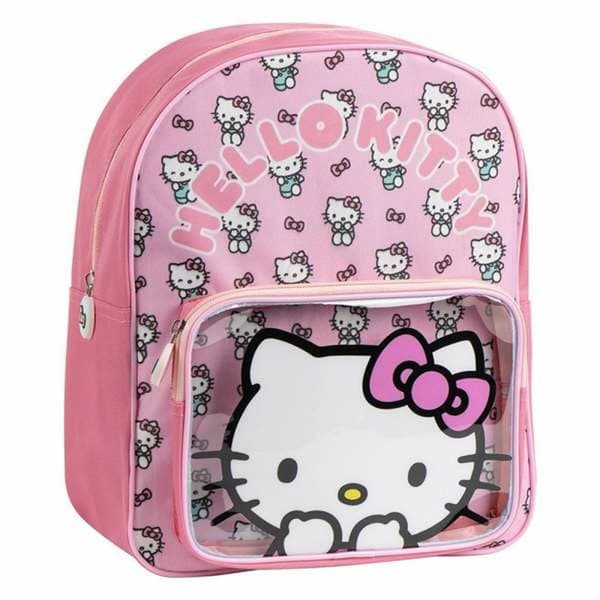 Skolryggsäck Hello Kitty Rosa