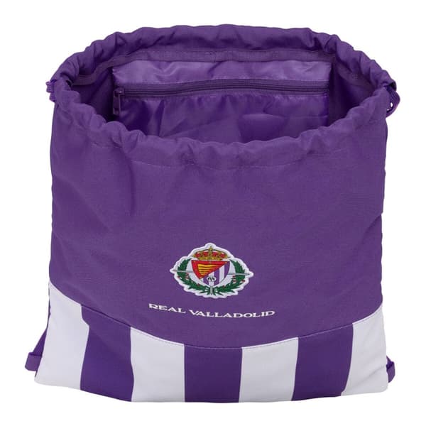 Skopåse med remmar Real Valladolid C.F. Vit Purpur 35 x 40 x 1 cm