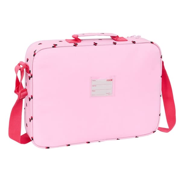 Skolväska Minnie Mouse Naive Rosa 38 x 28 x 6 cm
