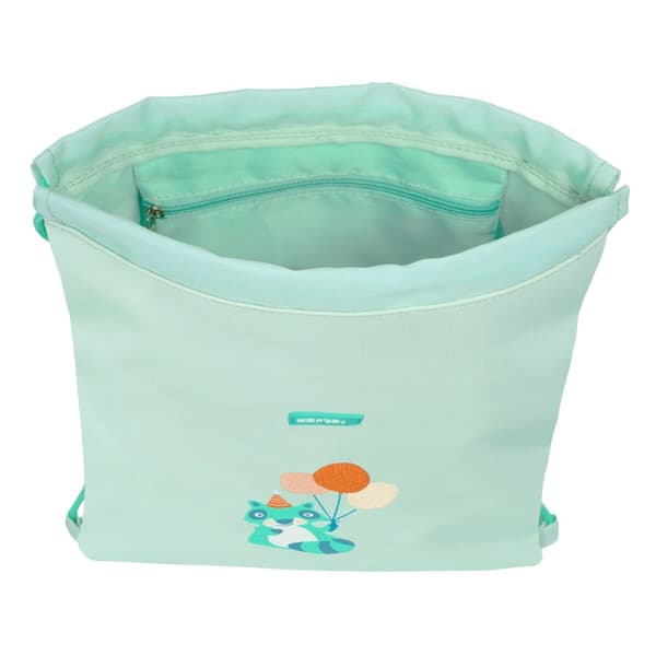Skopåse med remmar Safta Fiesta Grön 26 x 34 x 1 cm