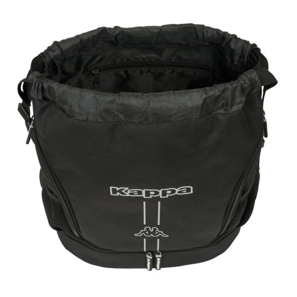 Skopåse med remmar Kappa Dark Svart 35 x 40 x 1 cm