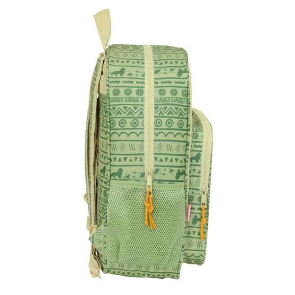 Skolryggsäck Mufasa Grön Beige 33 x 42 x 14 cm