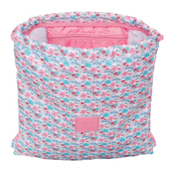 Skopåse med remmar Moos Flores Multicolour 35 x 40 x 1 cm