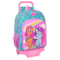 Miniatyrbild 1 av 3: Skolväska med hjul My Little Pony Magic Rosa Turkos 33 x 42 x 14 cm
