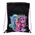 Miniatyrbild 1 av 4: Skopåse med remmar Monster High Svart 26 x 34 x 1 cm
