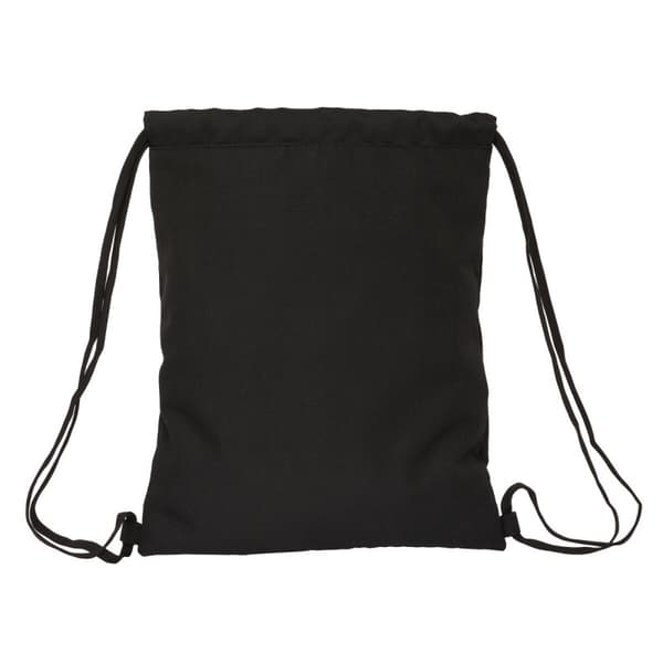 Skopåse med remmar Kappa Black Svart 35 x 40 x 1 cm