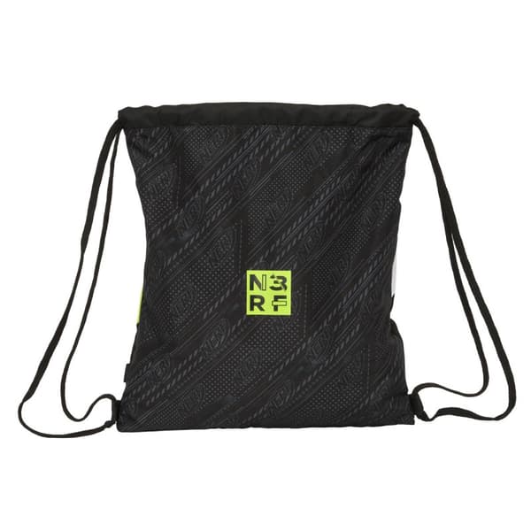 Skopåse med remmar Nerf Get ready Svart 35 x 40 x 1 cm