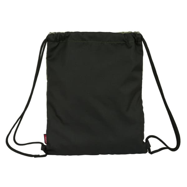 Skopåse med remmar Kelme Travel Svart Grön 35 x 40 x 1 cm