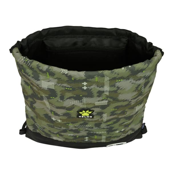 Skopåse med remmar Kelme Travel Svart Grön 35 x 40 x 1 cm