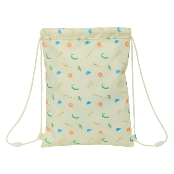 Skopåse med remmar Safta Selva Vit 26 x 34 x 1 cm