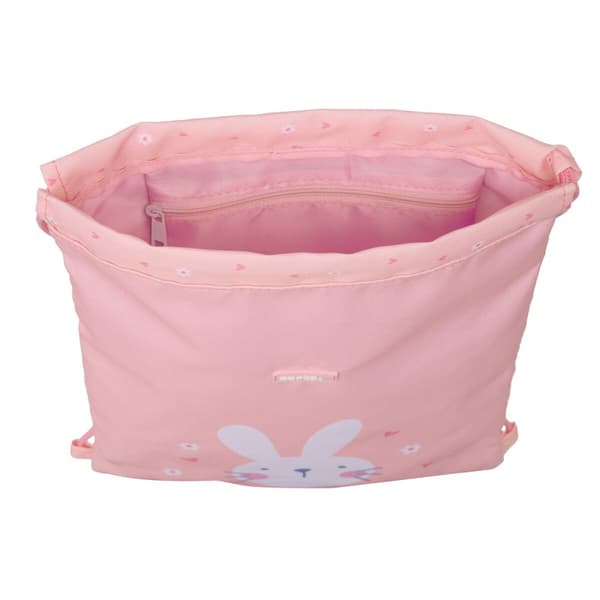 Skopåse med remmar Safta Bunny Rosa 26 x 34 x 1 cm