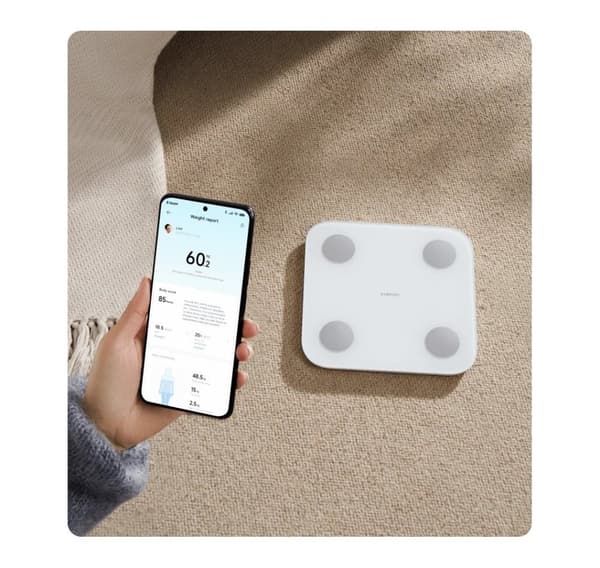 Xiaomi älyvaaka Body Composition Scale S400, valkoinen