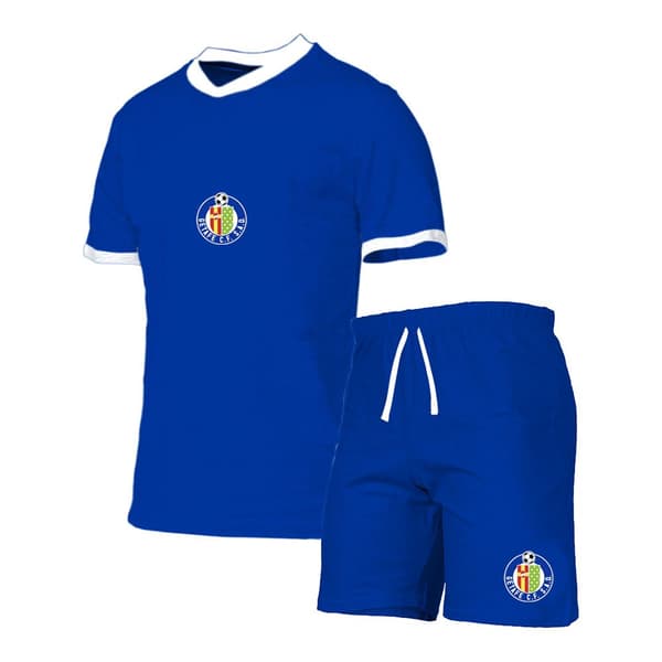 Getafe Cf Kortärmad Pyjamas Blå XL
