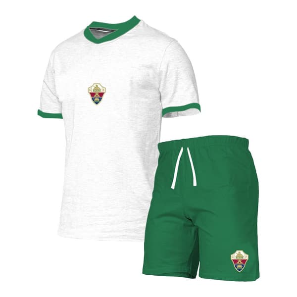 Elche Cf Lyhythihainen Pyjama Vihreä M