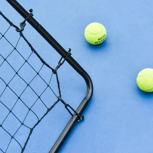 Rootz Rebounder Net - Rebounder - Rebound Wall Net - Kickback Net - Svart - 75x126cm