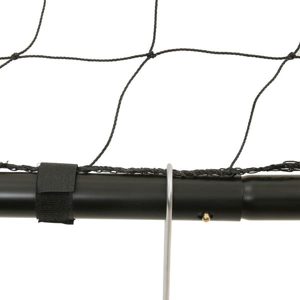 Rootz Fodboldmål - Fodboldmål for børn - Fodboldmål - Bærbart fodboldmål - Havefodboldmål - Træningsfodboldmål - Sort - 300 x 120 x 205 cm