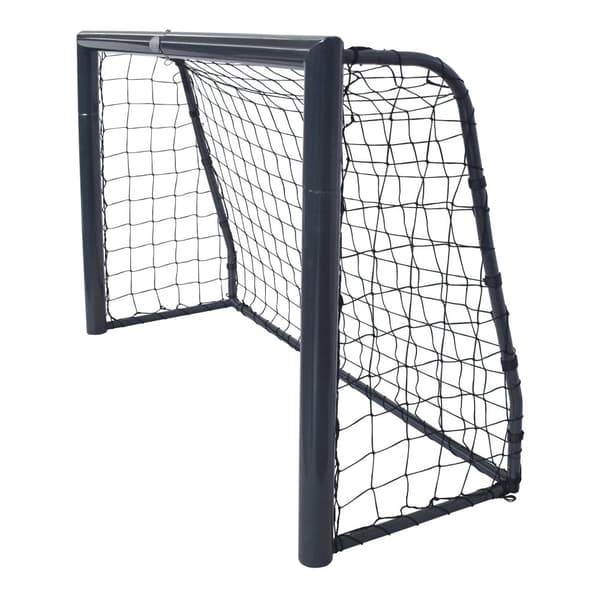 AXI Cristiano - Fotbollsbur | Hopfällbar fotbollsbur | Fotbollsmål 180 cm, 5 kg | Antracit | Lätt att bygga och förvara | Lätt att transportera