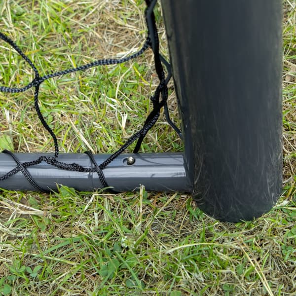 AXI Cristiano - Fotbollsbur | Hopfällbar fotbollsbur | Fotbollsmål 180 cm, 5 kg | Antracit | Lätt att bygga och förvara | Lätt att transportera