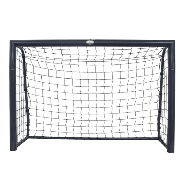 AXI Cristiano - Fotbollsbur | Hopfällbar fotbollsbur | Fotbollsmål 180 cm, 5 kg | Antracit | Lätt att bygga och förvara | Lätt att transportera