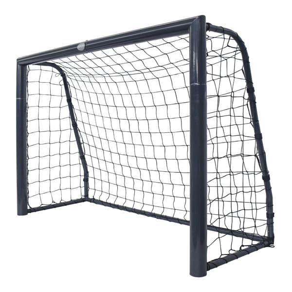 AXI Cristiano - Fotbollsbur | Hopfällbar fotbollsbur | Fotbollsmål 180 cm, 5 kg | Antracit | Lätt att bygga och förvara | Lätt att transportera