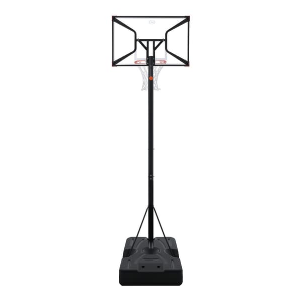 AXI Premium Basketballstang justerbar 230-305 cm Hvid og orange Fra 6 år Let at bevæge sig Udendørs spil