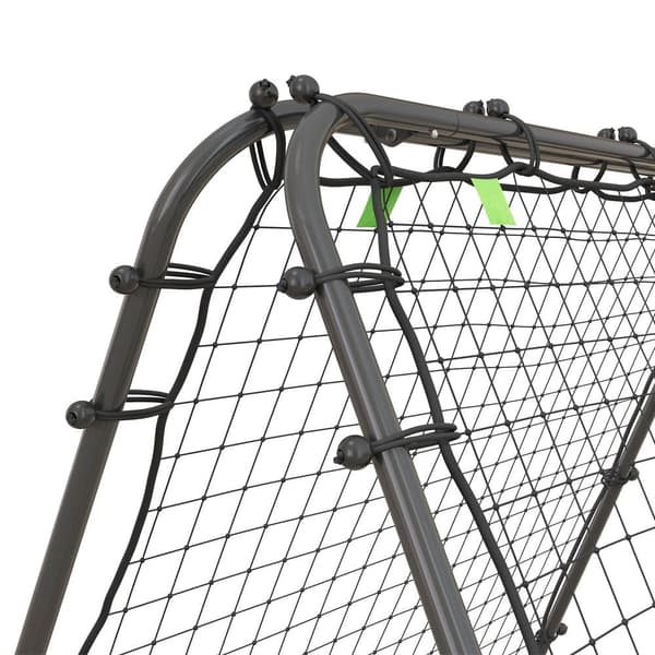 Fodbold Rebounder, 100x95x90 cm, Sort