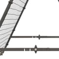 Miniatyrbillede 9 af 9: Fodbold Rebounder, 100x95x90 cm, Sort