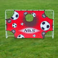 Miniatyrbillede 2 af 5: Fodboldmål med net og sigtepanel Nils BR240P (10-10-821) 240x150cm