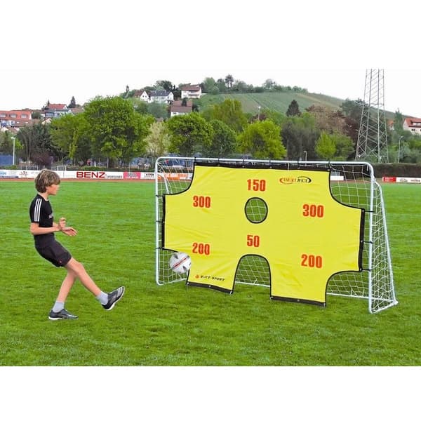 SPARTAN Fotbollsmål 290 x 165 x 90 cm med träningsmatta