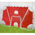 Miniatyrbillede 3 af 3: Stålfodboldmål med net MASTER 213x152 cm til sigte