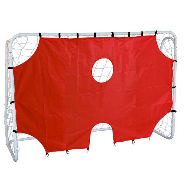 Stålfodboldmål med net MASTER 213x152 cm til sigte